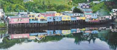 Palafitos en Chiloe, 2010 